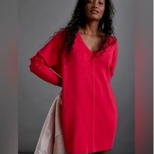 Anthropologie V-Neck Women's Dress